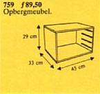 LEGO 759 Storage Cabinet