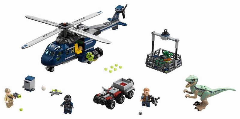 LEGO 75928 Blue's Helicopter Pursuit