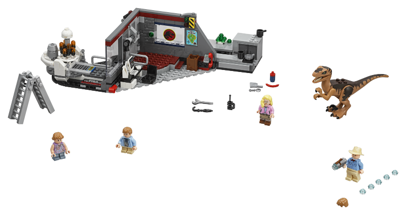 LEGO 75932 Jurassic Park Velociraptor Chase