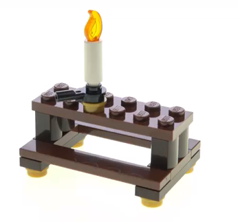 LEGO 75964-12 Advent Calendar 2019, Harry Potter (Day 11) - Table with Candle