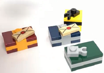 LEGO 75964-23 Advent Calendar 2019, Harry Potter (Day 22) - House Gift Boxes
