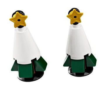 LEGO 75964-4 Advent Calendar 2019, Harry Potter (Day  3) - Two Small Christmas Trees