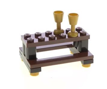 LEGO 75964-8 Advent Calendar 2019, Harry Potter (Day  7) - Table with Goblets