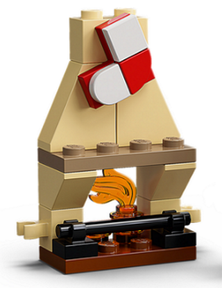 LEGO 75981-12 Advent Calendar 2020, Harry Potter (Day 11) - Fireplace