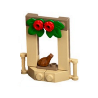 LEGO 75981-15 Advent Calendar 2020, Harry Potter (Day 14) - Display with Frog