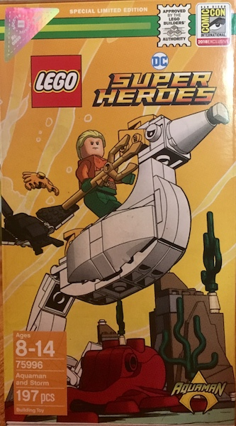 LEGO 75996 Aquaman and Storm - San Diego Comic-Con 2018 Exclusive