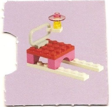 LEGO 7600-10 Advent Calendar 2007, Belville (Day  9) - Sleigh