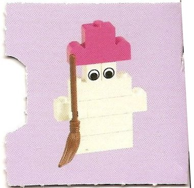 LEGO 7600-11 Advent Calendar 2007, Belville (Day 10) - Snowman
