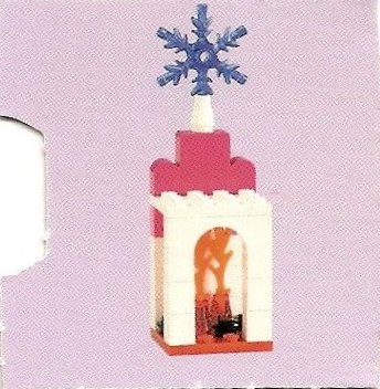 LEGO 7600-17 Advent Calendar 2007, Belville (Day 16) - Fireplace