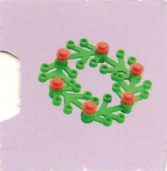 LEGO 7600-23 Advent Calendar 2007, Belville (Day 22) - Festive Wreath