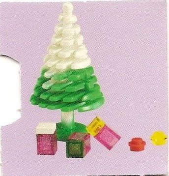 LEGO 7600-25 Advent Calendar 2007, Belville (Day 24) - Christmas Tree and Presents