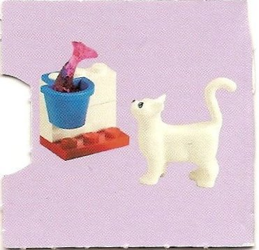 LEGO 7600-6 Advent Calendar 2007, Belville (Day  5) - Cat