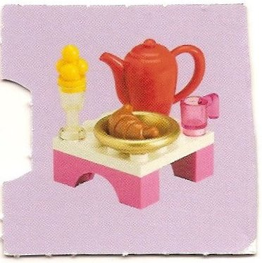 LEGO 7600-7 Advent Calendar 2007, Belville (Day  6) - Tea Set