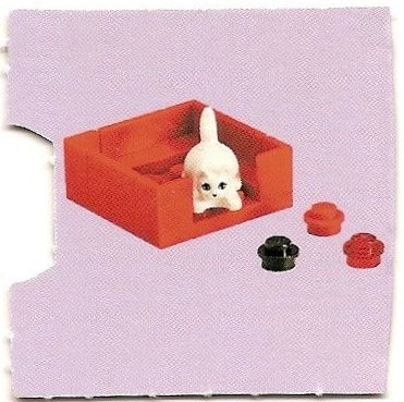 LEGO 7600-9 Advent Calendar 2007, Belville (Day  8) - Kitten