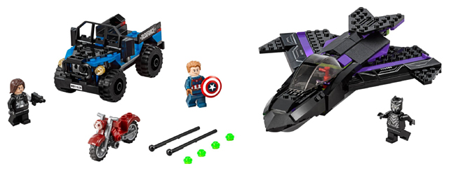 LEGO 76047 Black Panther Pursuit