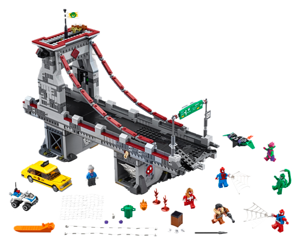 LEGO 76057 Spider-Man: Web Warriors Ultimate Bridge Battle