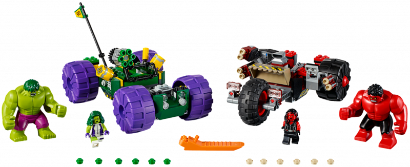 LEGO 76078 Hulk vs. Red Hulk