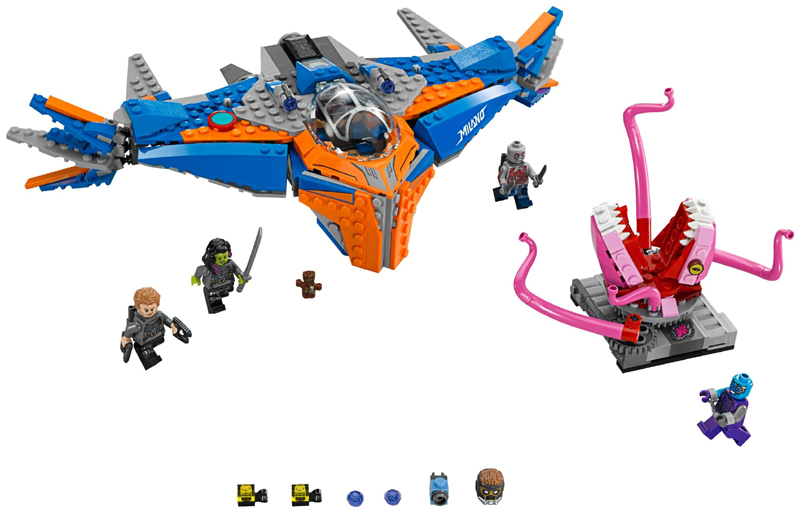 LEGO 76081 The Milano vs. The Abilisk