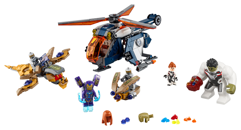 LEGO 76144 Avengers Hulk Helicopter Rescue