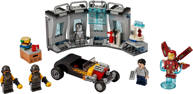 LEGO 76167 Iron Man Armory