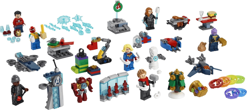 LEGO 76196 Advent Calendar 2021, Super Heroes, The Avengers