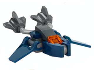 LEGO 76196-18 Advent Calendar 2021, Super Heroes, The Avengers (Day 17) - Quinjet