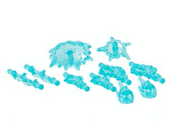 LEGO 76196-3 Advent Calendar 2021, Super Heroes, The Avengers (Day  2) - Trans-Light Blue Power Bursts
