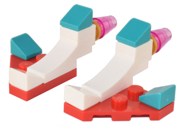 LEGO 76231-23 Advent Calendar 2022, Super Heroes, Guardians of the Galaxy (Day 22) - Rocket Sleigh Wings and Jets