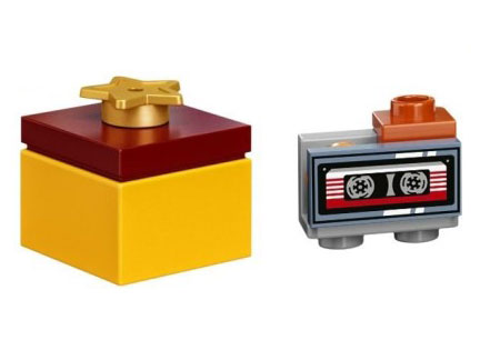 LEGO 76231-3 Advent Calendar 2022, Super Heroes, Guardians of the Galaxy (Day  2) - Present / Gift and Walkman