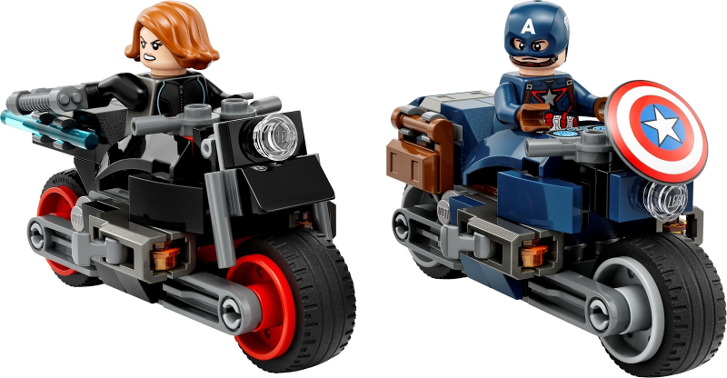 LEGO 76260 Black Widow & Captain America Motorcycles