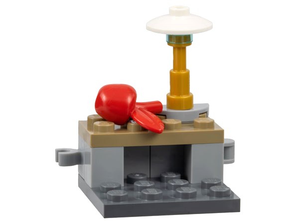 LEGO 76267-20 Advent Calendar 2023, Super Heroes, Avengers (Day 19) - Table with Lamp and Apple