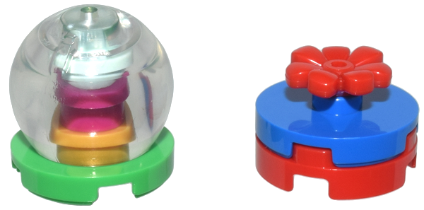 LEGO 76293-23 Advent Calendar 2024, Super Heroes, Spider-Man (Day 22) - Snow Globe and Present