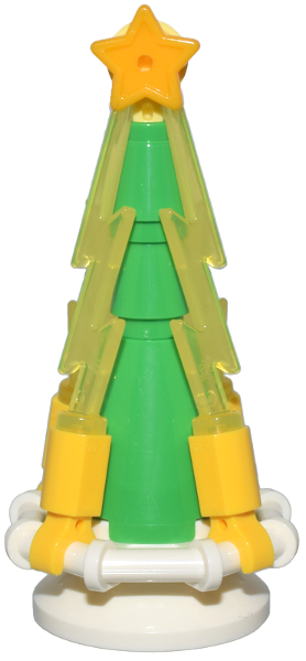 LEGO 76293-25 Advent Calendar 2024, Super Heroes, Spider-Man (Day 24) - Electro's Winter Tree