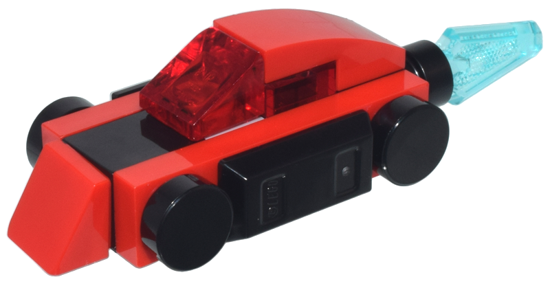 LEGO 76293-9 Advent Calendar 2024, Super Heroes, Spider-Man (Day  8) - Black and Red Race Car