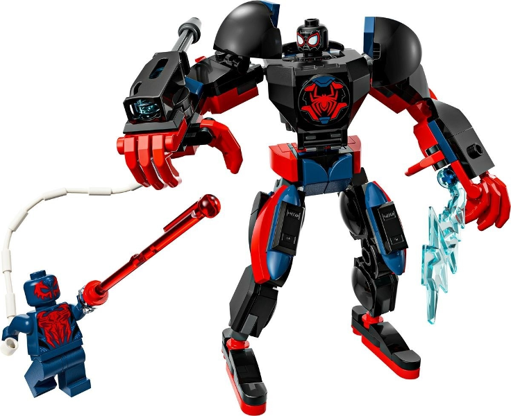 LEGO 76337 Miles Morales Mech vs. Spider-Man 2099