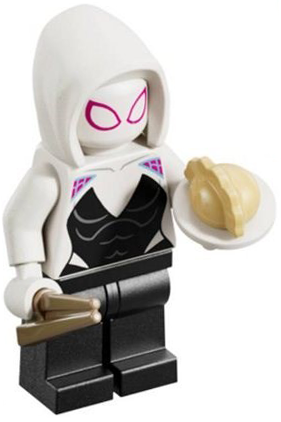 LEGO 76340-12 Advent Calendar 2026, Marvel Super Heroes (Day 11) - Ghost-Spider with Dumpling and Chopsticks