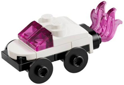 LEGO 76340-14 Advent Calendar 2026, Marvel Super Heroes (Day 13) - Ghost-Spider Car with Trans-Dark Pink Flames