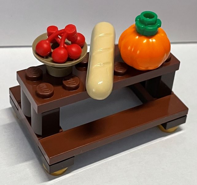 LEGO 76390-22 Advent Calendar 2021, Harry Potter (Day 21) - Table/Bench with Food