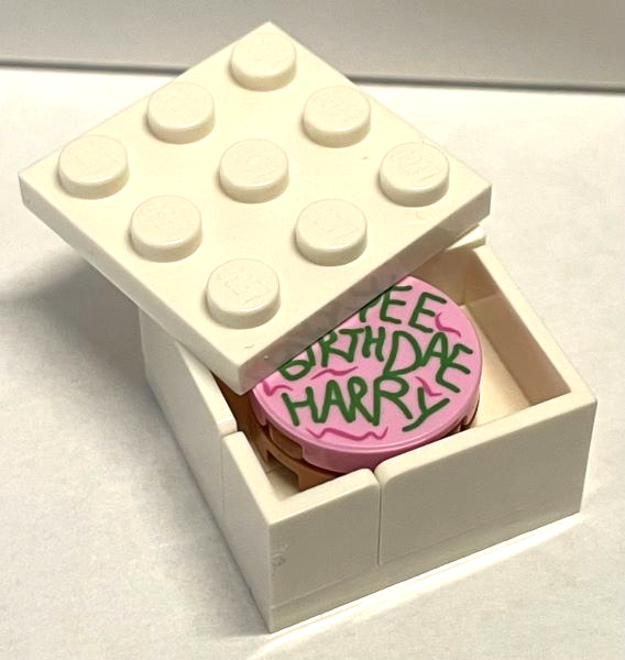 LEGO 76390-6 Advent Calendar 2021, Harry Potter (Day  5) - Cake & Box