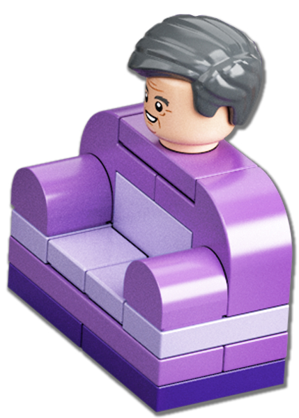 LEGO 76404-17 Advent Calendar 2022, Harry Potter (Day 16) - Armchair Horace Slughorn