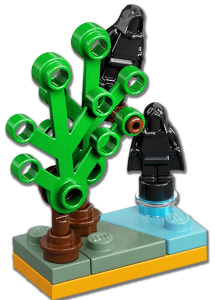 LEGO 76404-9 Advent Calendar 2022, Harry Potter (Day  8) - Dementors and Trees