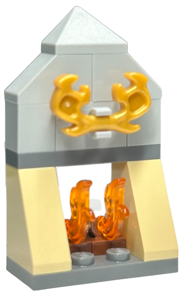 LEGO 76418-20 Advent Calendar 2023, Harry Potter (Day 19) - Fireplace with Reindeer Horn (Three Broomsticks Inn)