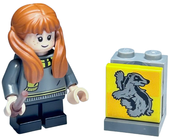 LEGO 76438-10 Advent Calendar 2024, Harry Potter (Day  9) - Susan Bones and Hufflepuff Tile