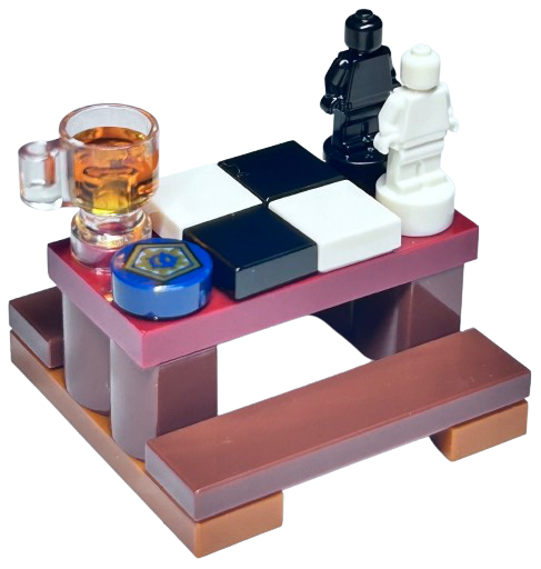 LEGO 76438-12 Advent Calendar 2024, Harry Potter (Day 11) - Table with Chess
