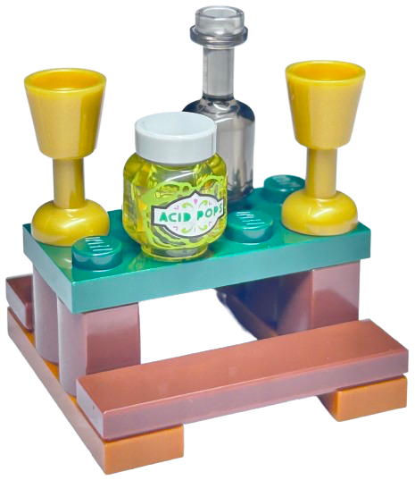 LEGO 76438-16 Advent Calendar 2024, Harry Potter (Day 15) - Table with Drinks