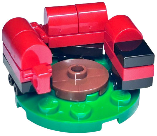 LEGO 76438-18 Advent Calendar 2024, Harry Potter (Day 17) - Tree Base with Hogwarts Express