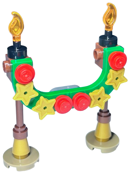 LEGO 76438-22 Advent Calendar 2024, Harry Potter (Day 21) - Wreath Decoration
