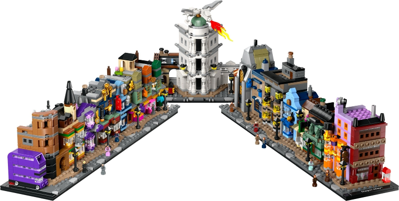 LEGO 76444 Diagon Alley Wizarding Shops
