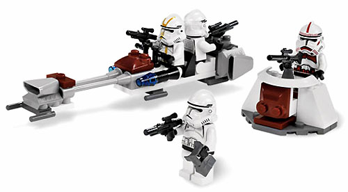 LEGO 7655 Clone Troopers Battle Pack