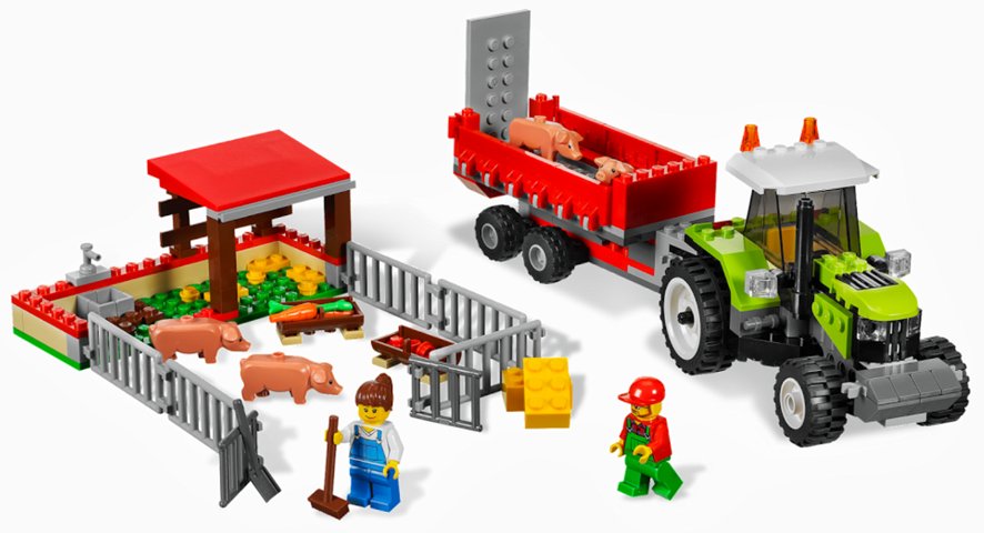 LEGO 7684 Pig Farm & Tractor